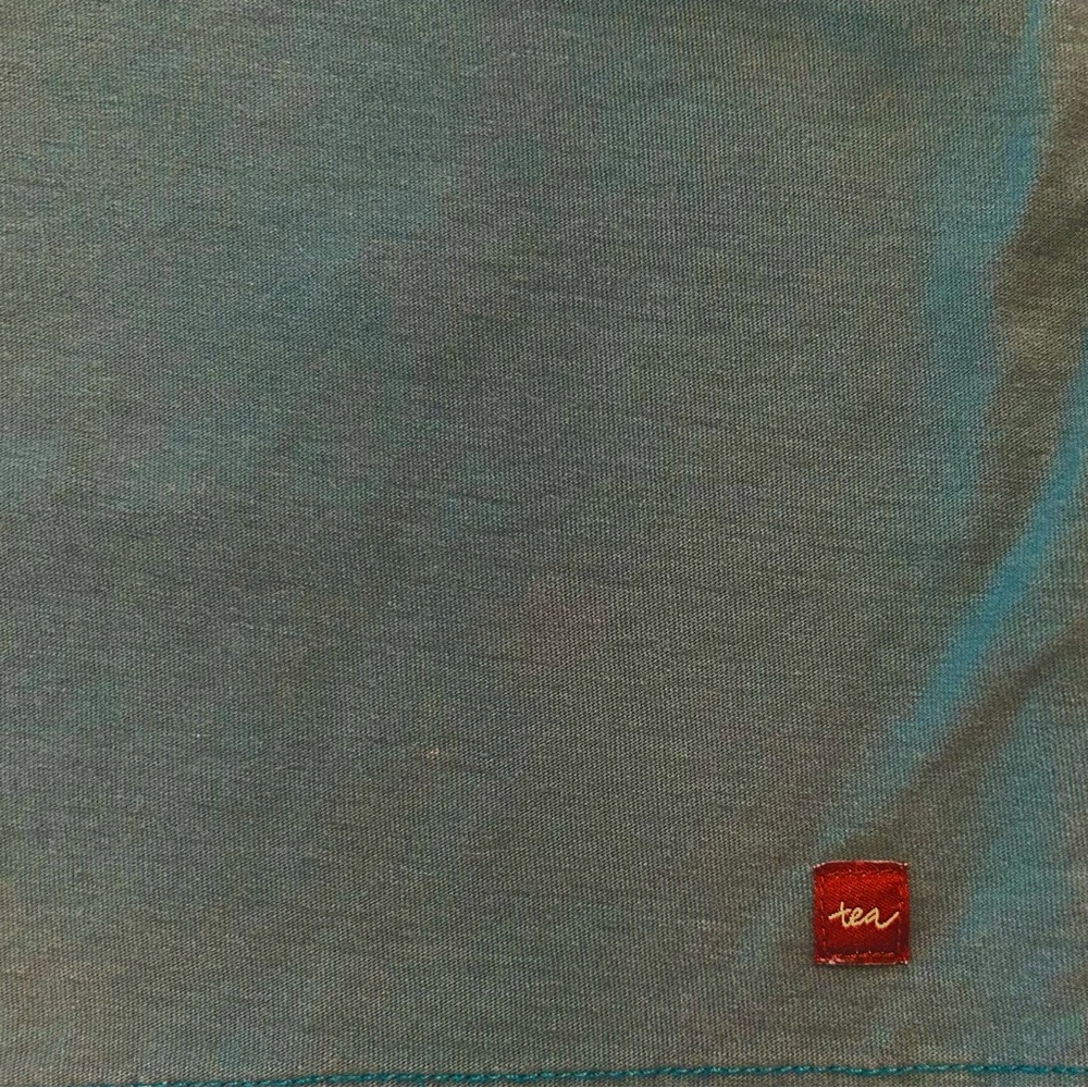 Tea Collection Blue Elephant Short Sleeve Tee, Size 4 - Picture 5 of 5